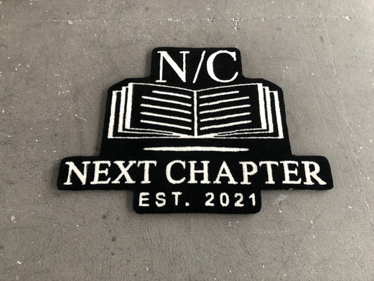 Next Chapter Open Book & Next Chapter Luxurious Cursive 3ft Rug