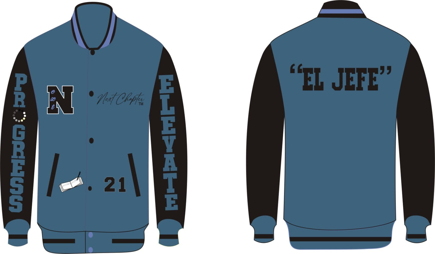 “EL JEFE” Nipsey Blue (Blue &Black color way)