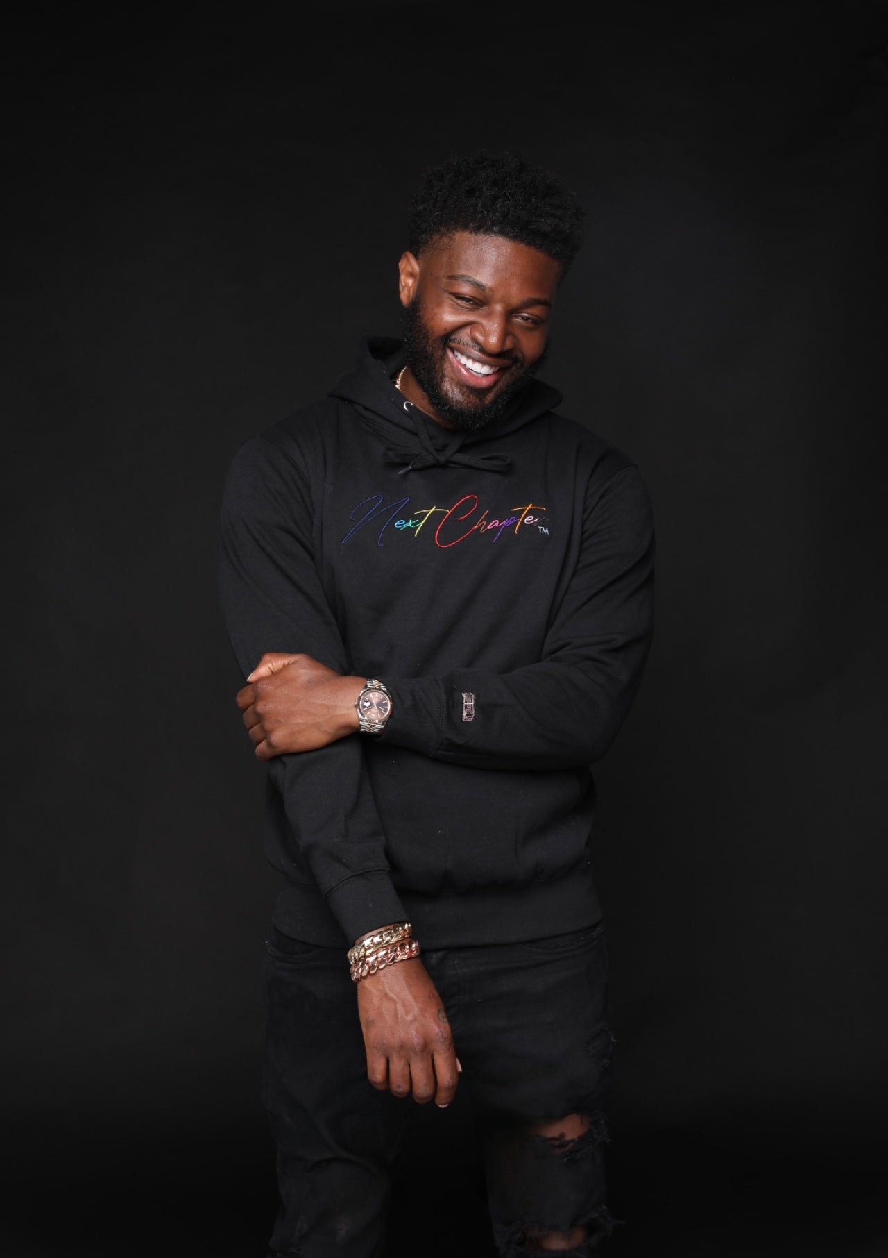 Heavy Blend Fleece Hoodie Black Crunch
