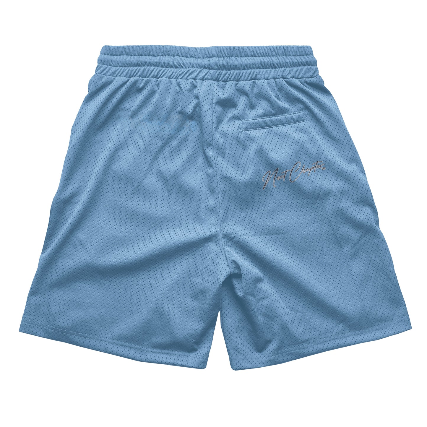 North Carolina Blue Luxury Mesh Shorts.