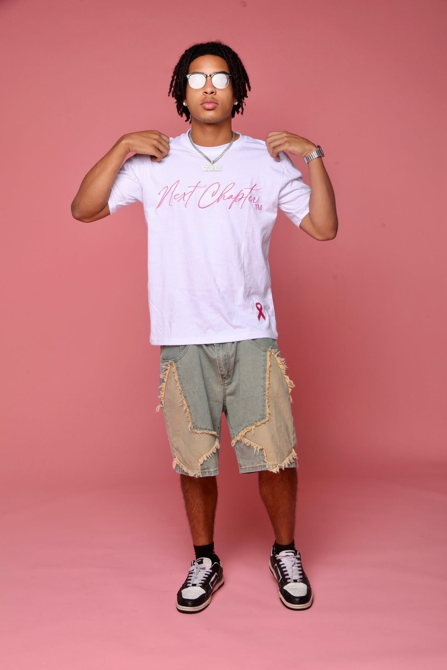 Survivor Breast Cancer Edition. (White & Pink)