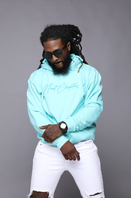 Heavy Blend Fleece Hoodie Mint.